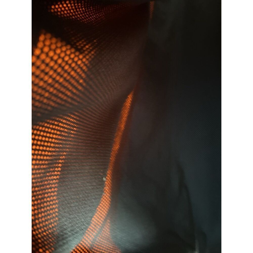 Adidas Team Windbreaker Pullover Mens XXL Orange Long Sleeve Mesh (18) - Picture 2 of 6